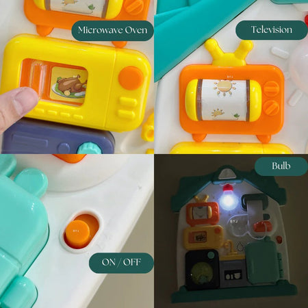 Interactive educational toy Busyboard