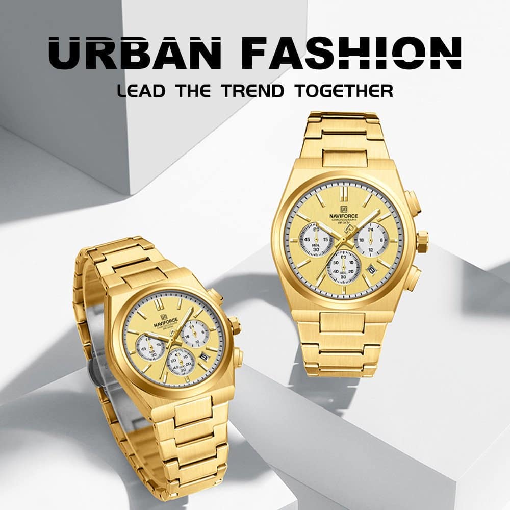 Naviforce NF8048 Bond Chrono For Couples main image