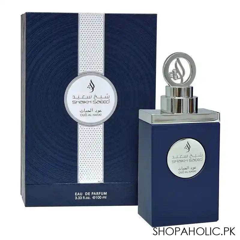 Shaikh Saeed Oud Al Hayat, Eau de Parfum, Arabic Oud Perfume For Men & Women, 100ml - Main Image