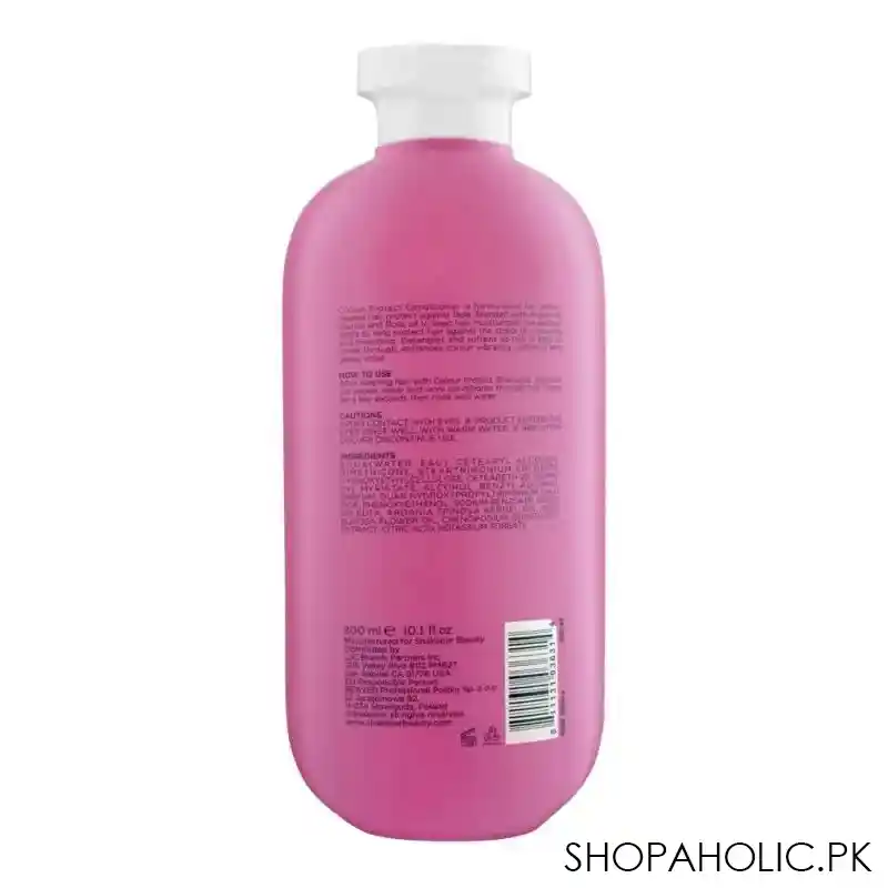 shakebar colour protect sulfate & paraben free conditioner, for color treated hair, 300ml image2