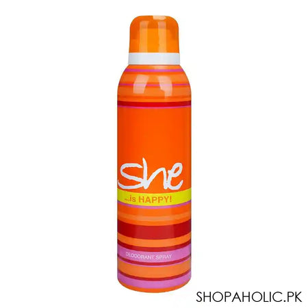 She Is Happy Deodorant Spray, For Women, 200ml - Main Image