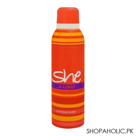 She Is Love Deodorant Spray, For Women, 200ml - Main Image