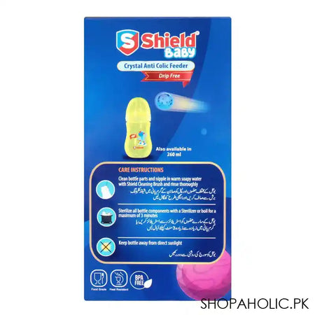 Shield Baby Crystal Anti-Colic Feeder, 6m+, 180ml/6oz - Image 6