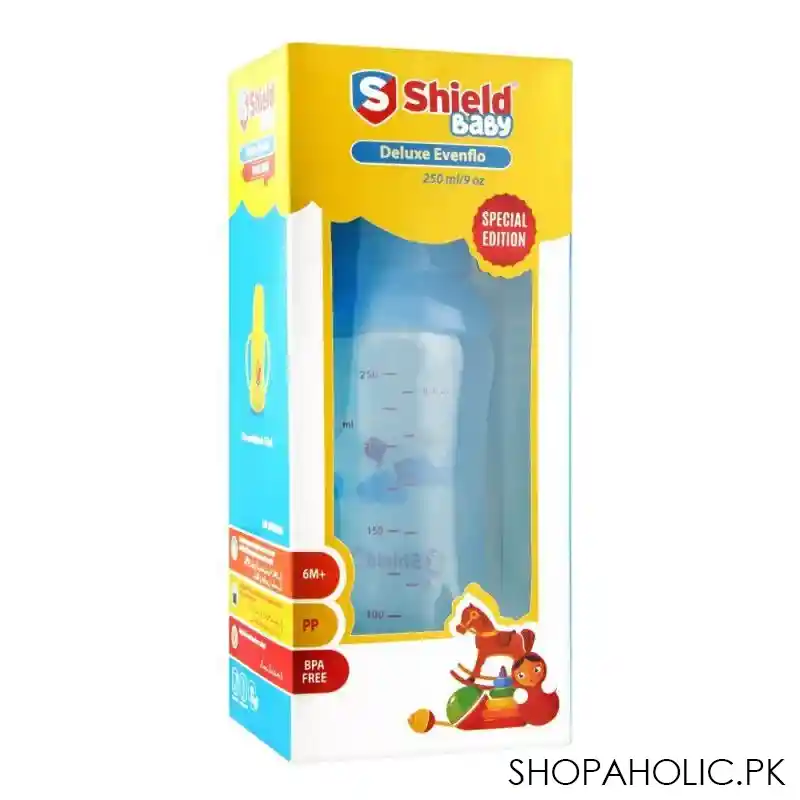 shield deluxe evenflo feeder, blue, 250ml image2