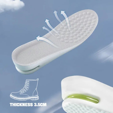 Shock Absorber Height Increase Insole for Foot Comfort