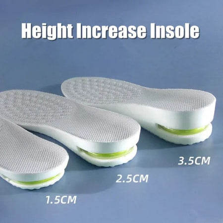 Shock Absorber Height Increase Insole for Foot Comfort