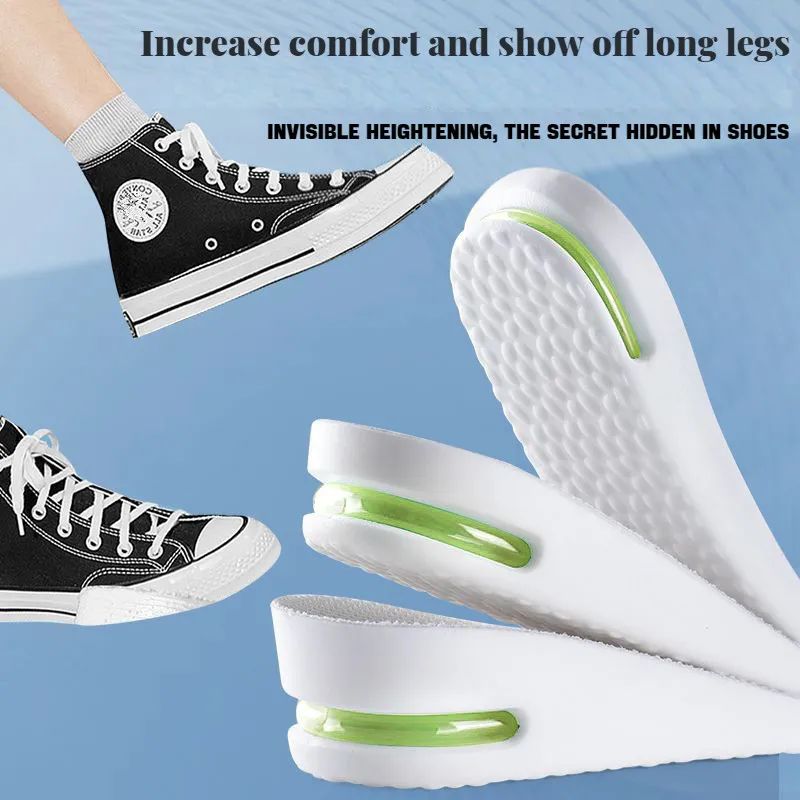Shock Absorber Height Increase Insole for Foot Comfort