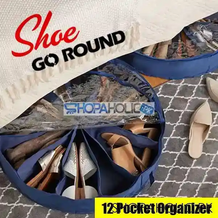 shoe go round   12 pockets organizer (100 gsm + .18mm pvc) main image