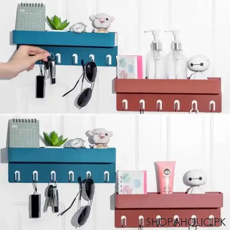 shower caddy basket with hooks image2