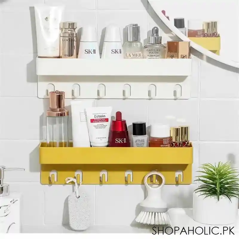 shower caddy basket with hooks image3