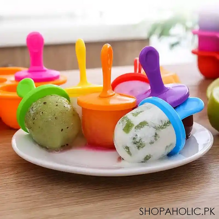silicone 7 grids ice cream maker mold image3