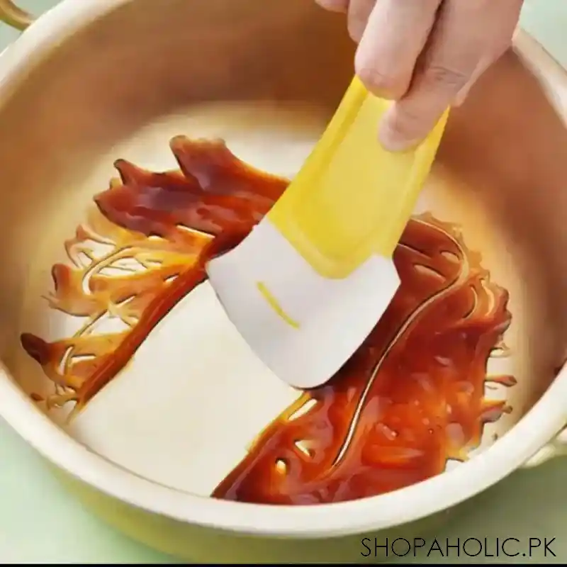 silicone cleaning scraper spatula image2