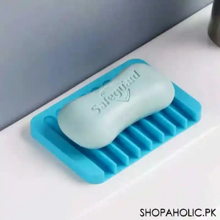 silicone drying mat dish soap holder tray main image