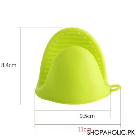 silicone hot pot holder cooking finger protector (pair) image2