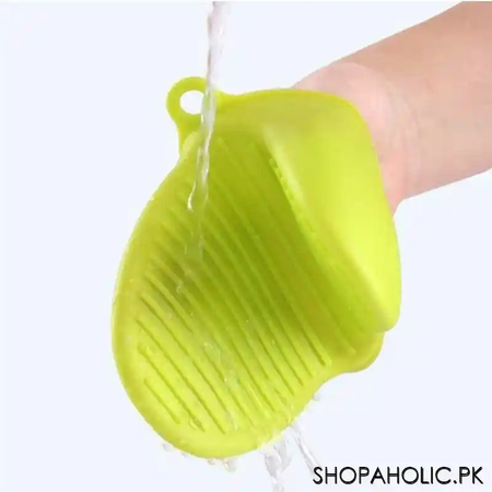 silicone hot pot holder cooking finger protector (pair) image5