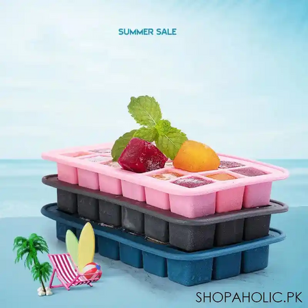 silicone ice cube tray molds image3