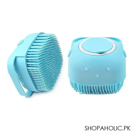 Silicone Massage Bath Brush, Assorted Colors, 1 Piece - Main Image