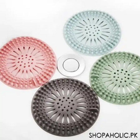 silicone mesh kitchen drain sink strainer filter image4