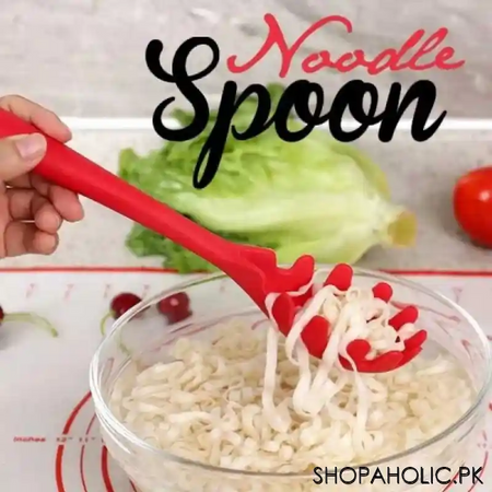 silicone noodle and pasta spoon main image