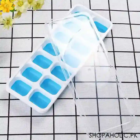 silicone pop up ice cube tray with removable lid image6