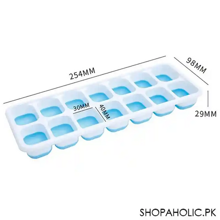 silicone pop up ice cube tray with removable lid image7