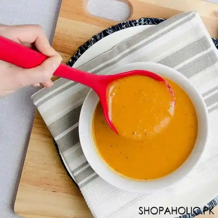silicone soup cooking spoon main image