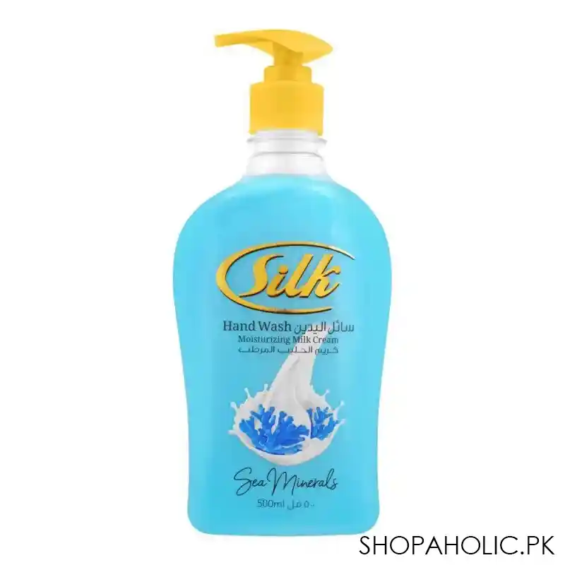 silk sea minerals natural moisturizers hand wash, 500ml main image
