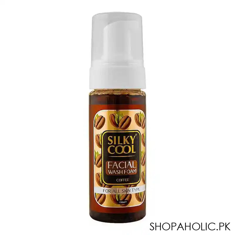 Silky Cool Coffee Facial Wash Foam, For All Skin Types, 150ml - Main Image