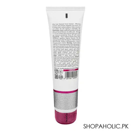 Silky Cool Diamond Facial Cleanser, For All Skin Types, 140ml - Image 3