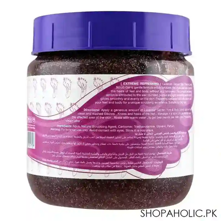 silky cool extra foot & body scrub gel, lavender, 500ml image2