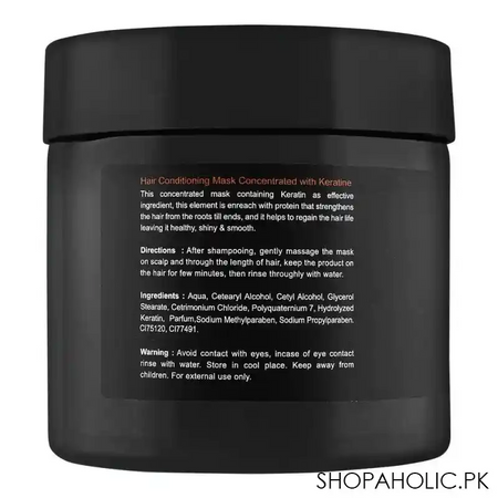 silky cool extra keratine hair mask, 400ml image2
