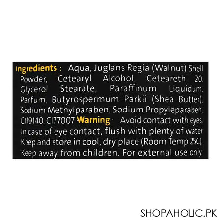 Silky Cool Gold Facial Scrub, For All Skin Types, 140ml - Image 2