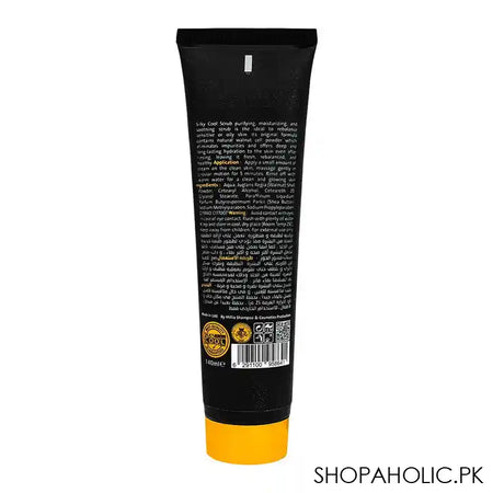 Silky Cool Gold Facial Scrub, For All Skin Types, 140ml - Image 3
