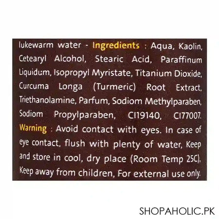 Silky Cool Gold Facial Volcanic Mud Mask, For All Skin Types, 140ml - Image 3
