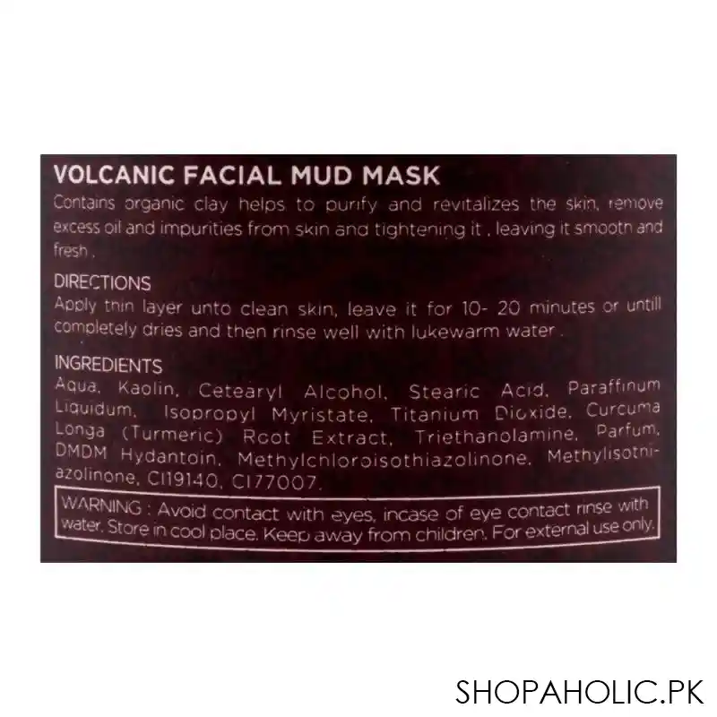 silky cool gold volcanic facial mud mask, all skin types, 350ml image3