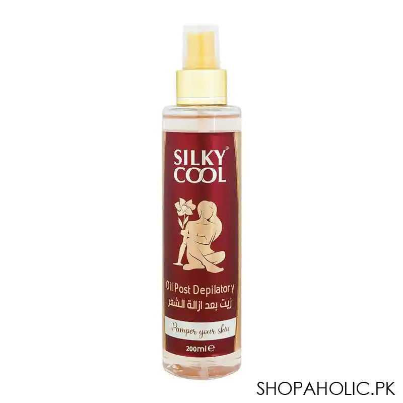 Silky Cool Oil Post Depilatory, 200ml - Main Image