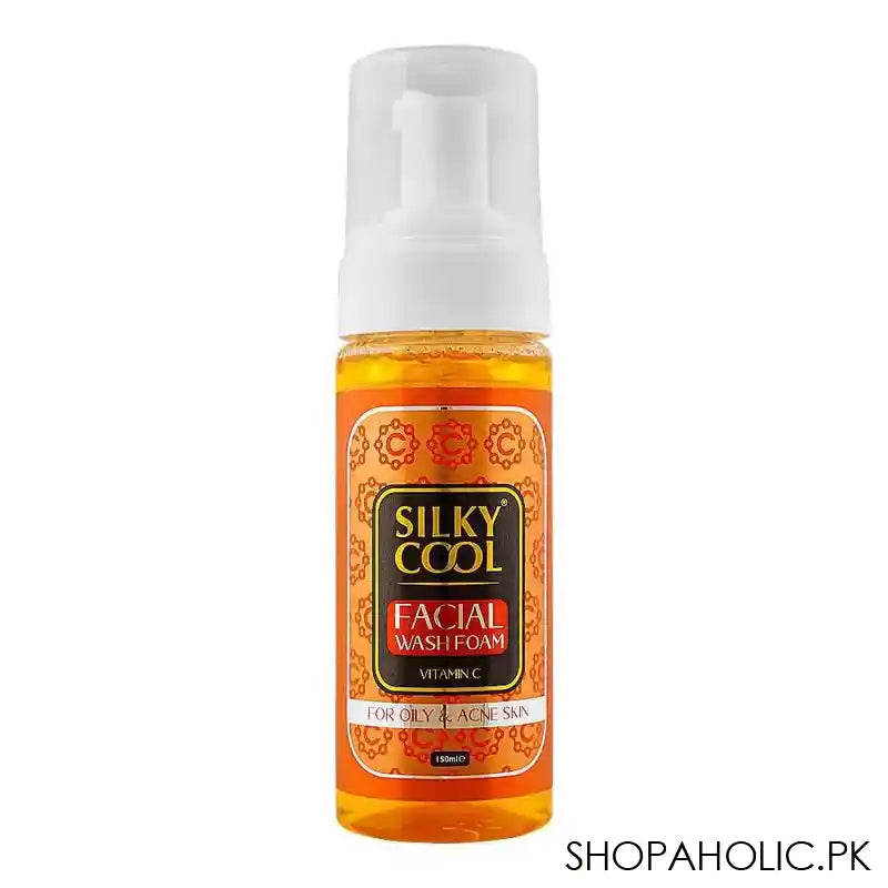 Silky Cool Vitamin C Facial Wash Foam, 150ml - Main Image