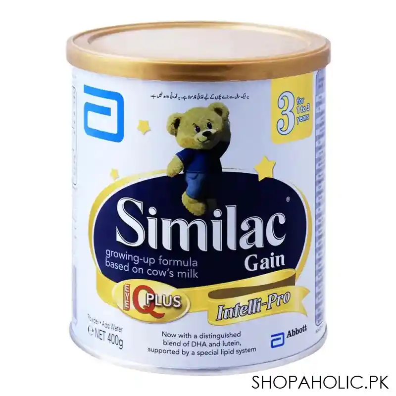 similac gain no. 3, growing up formula, 400g main image