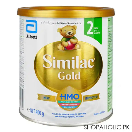 Similac Gold Stage-2 HMO Follow-On Formula Milk, For 6 TO 12 Months Babies, 400g - Main Image