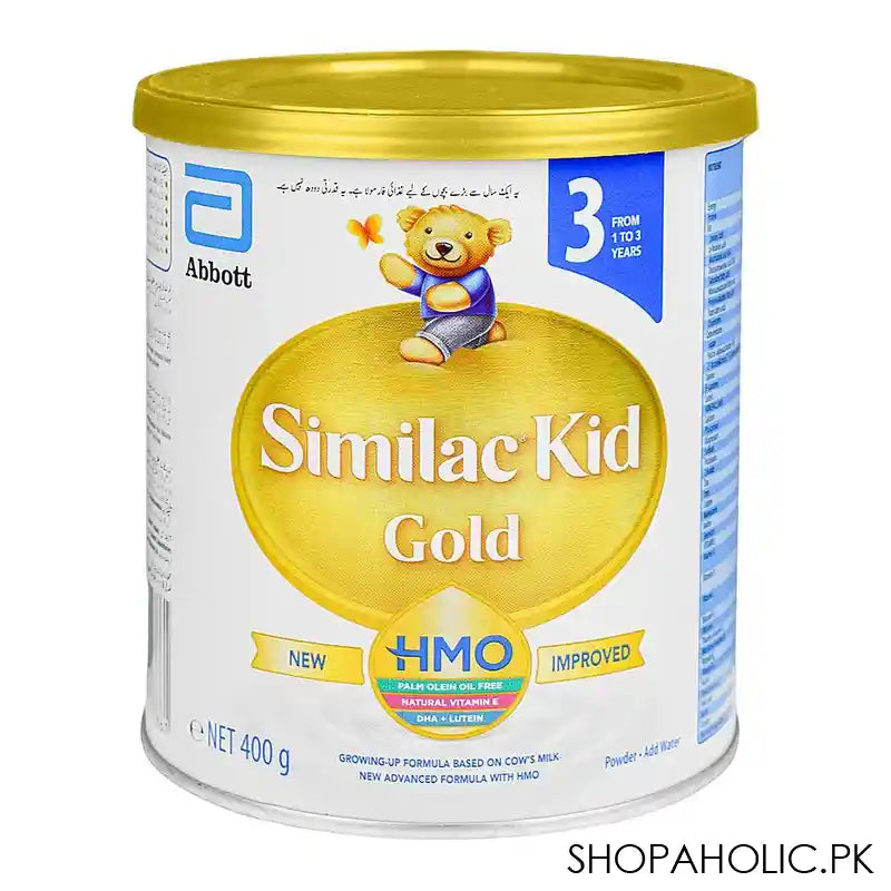 Similac Kid Gold Stage-3 Milk Powder, For 1 To 3 Years Child, 400g Tin - Main Image