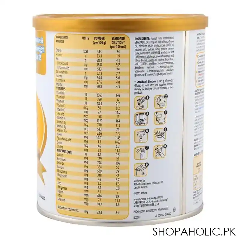 similac neo sure milk powder 370gm image2