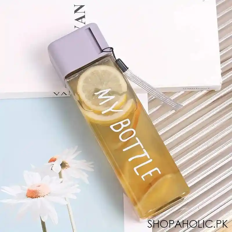 simple square water bottle 500ml image3