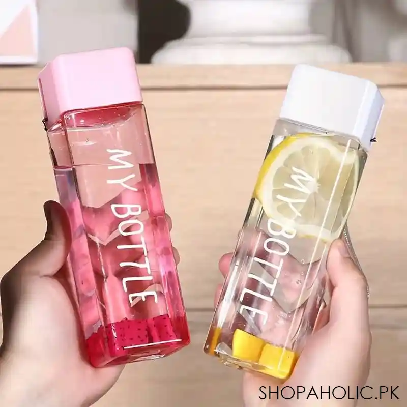 simple square water bottle 500ml image5