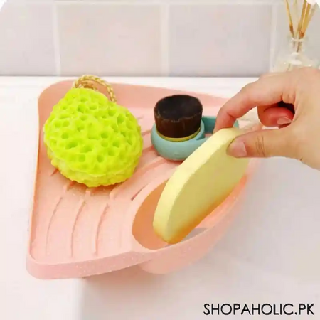 sink corner storage rack sponge holder main image