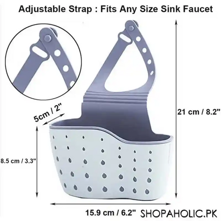 sink drain sponge holder thick silicone image3