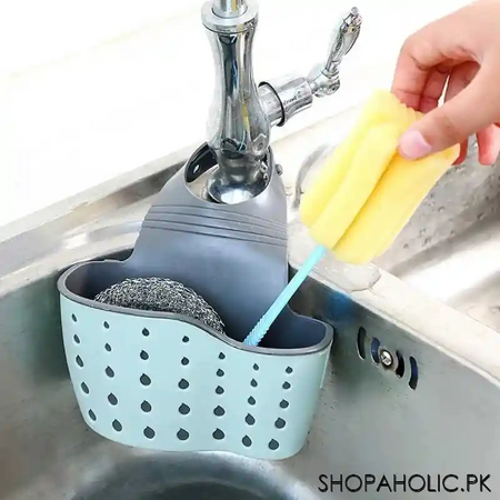 sink drain sponge holder thick silicone image5
