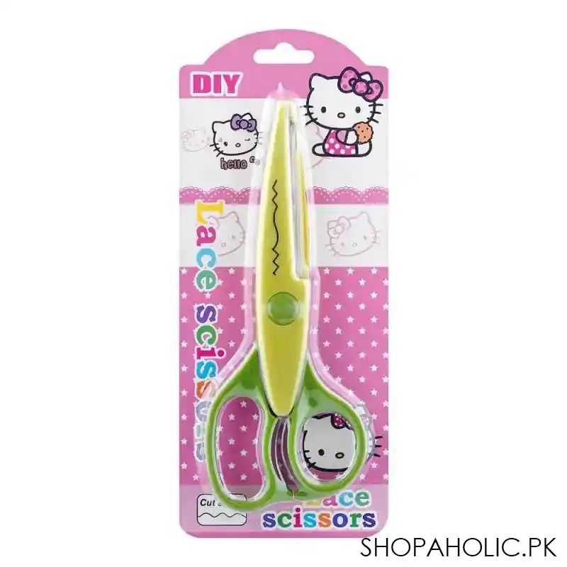 sj craft scissor, green, e 611 main image