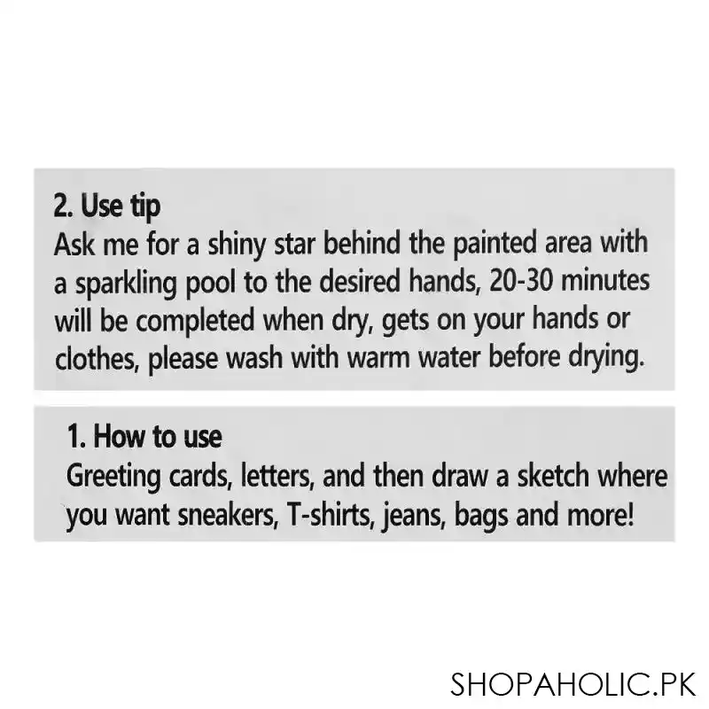 sj glitter glue, blue, 2073 image3