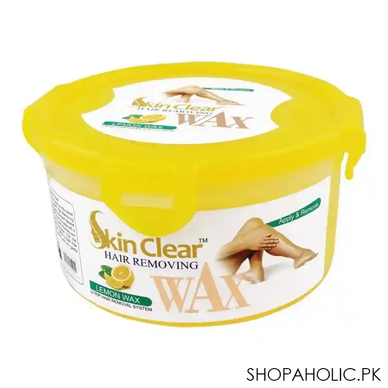 skin clear hair removing wax, lemon, 500g main image