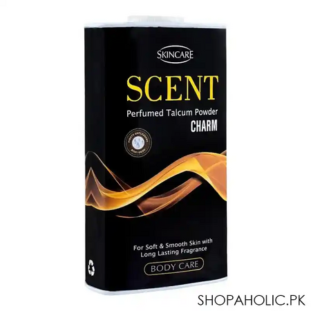 skincare scent charm perfumed talcum powder, 230g main image